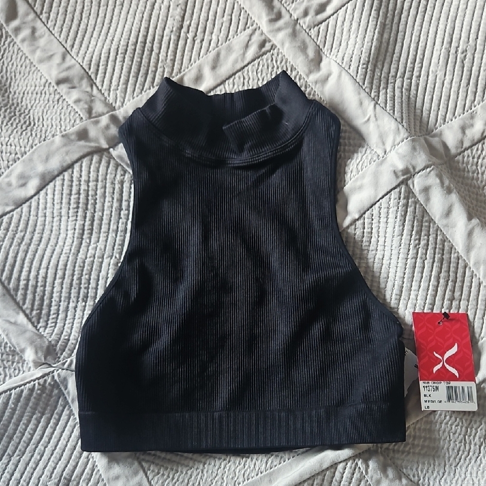 Black Sleeveless Top
